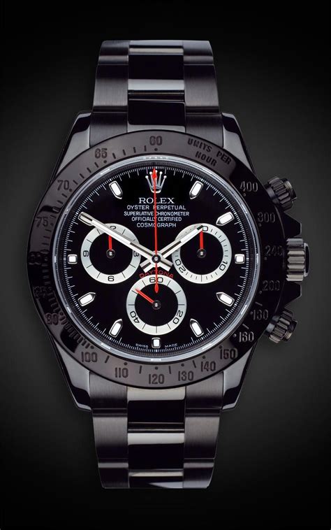 black Rolex watches men